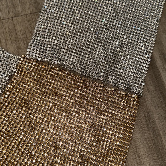 Sequin Shiny Crop Top - Picture 6 of 6